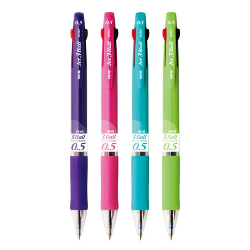 Java jet 3 ball multi pen 0.5mm bunches Java jet 3-ball multi pen 0.5 1EA