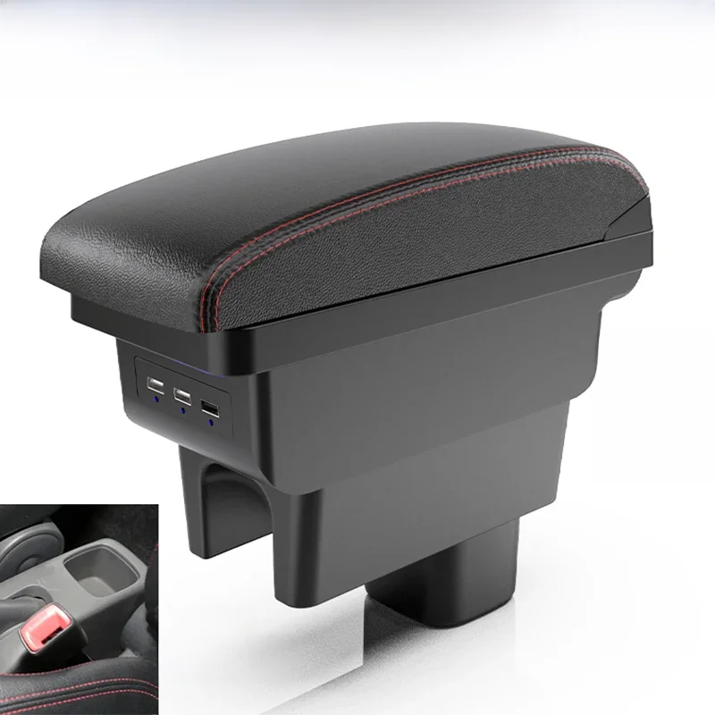 Do Suzuki Swift Podłokietnik samochodowy Do Suzuki Swift Podłokietnik samochodowy Akcesoria samochodowe Szczegóły wnętrza Schowek Części modernizacyjne 2005-2023 — zdjęcie 2