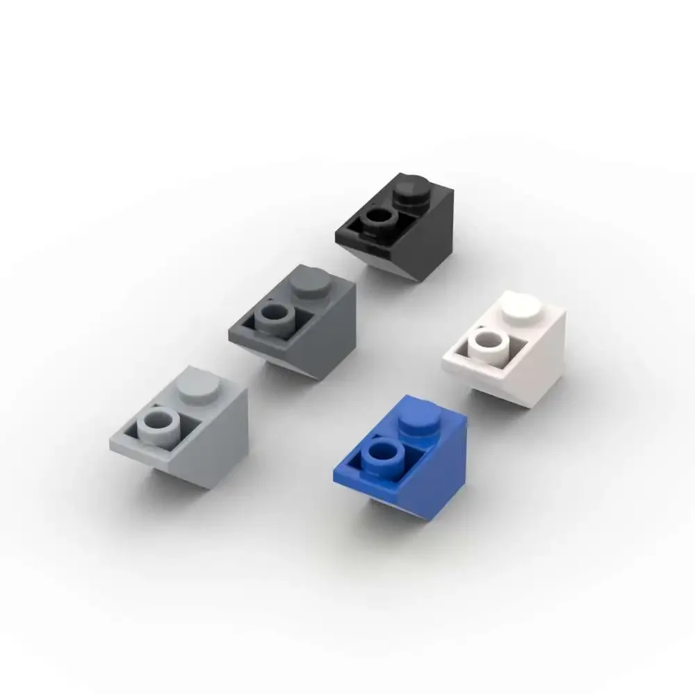 MOC 10 pièces 3665 inversé 45 2x1 blocs de construction Kit pente maison château briques particules jouet éducatif enfants anniversaire enfant cadeau