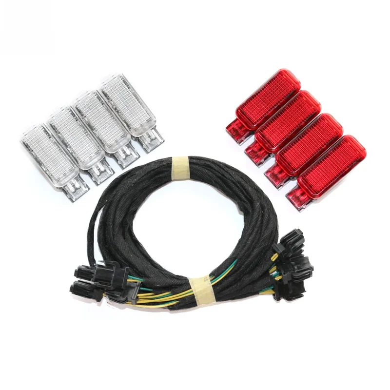 Oryginalny OEM kabel lampy ostrzegawczej drzwi dla Audi A3 A4 A5 A6 A7 A8 Q3 Q5 TT 8KD 947411   8KD 947 411 8KD 947415   8KD 947 415 — zdjęcie 2
