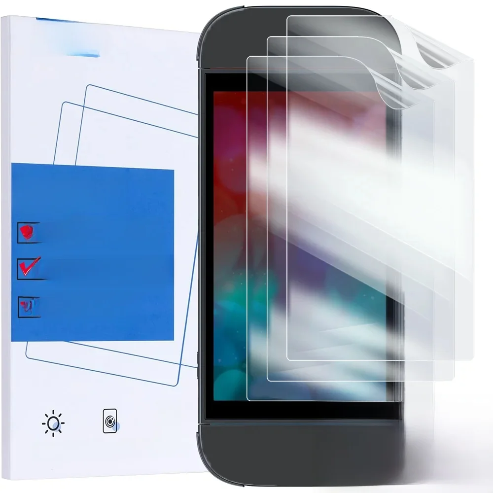 1-5 pièces Film Hydrogel pour Nintendo Switch 2 Console de jeu Films souples anti-rayures protecteur d'écran pour Switch Lite pour Switch Oled