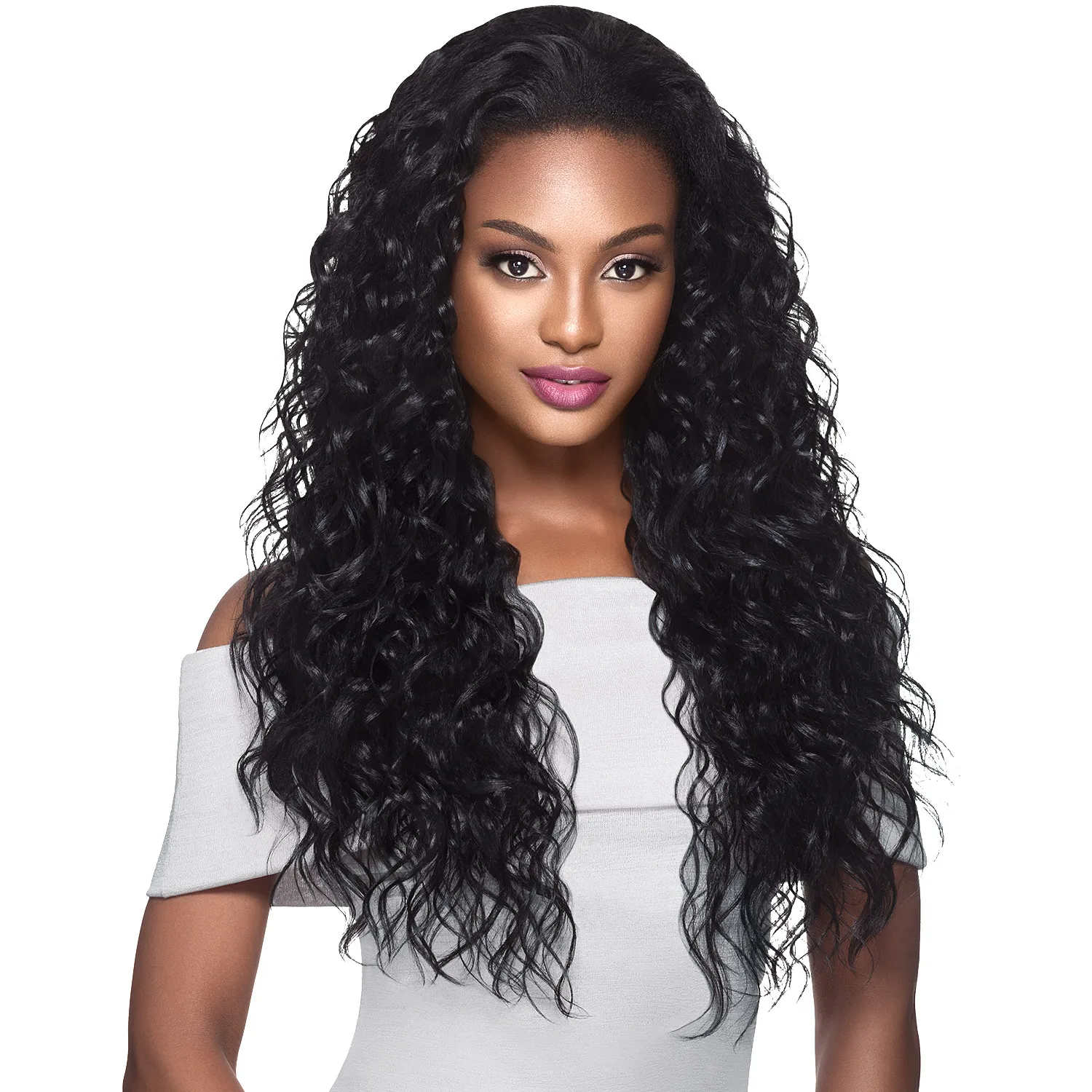 OUTRE Synthetic Hair Half Wig Quick Weave Bonita