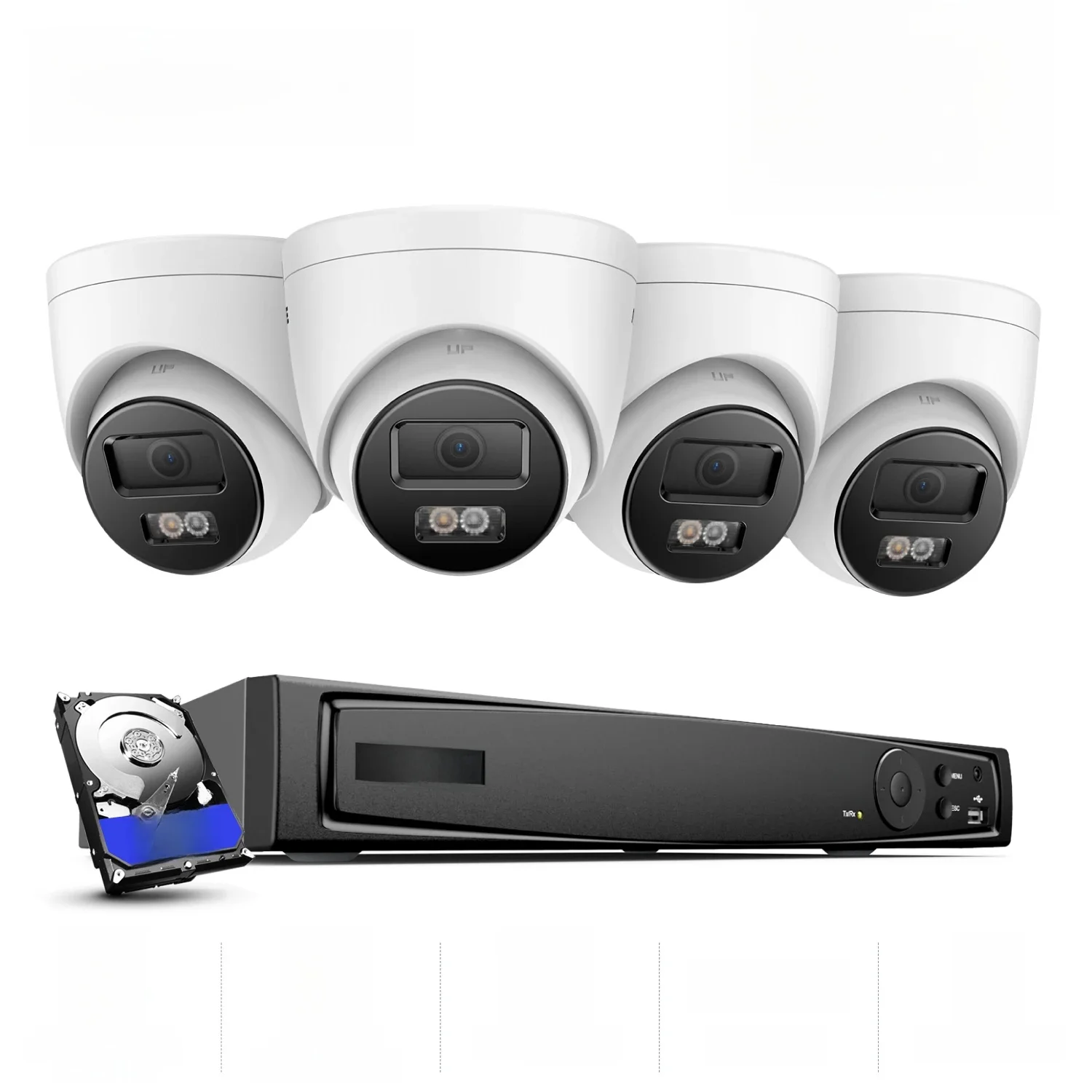 ANNKE 4K Ultra HD POE videobewakingssysteem 8CH NVR-recorder met 8MP beveiligingscamera's CCTV-kit Audio-opname 4K IP-camera - afbeelding 2