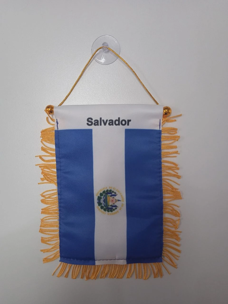 Directly Delivery Car Window Decoration Stain Bunting Pennant El Salvador Flags