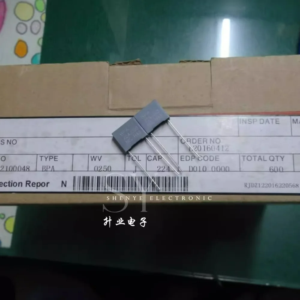 

20pcs/lot 0.22uf/250v 220nf u22 224 Brand new 10mm film capacitor