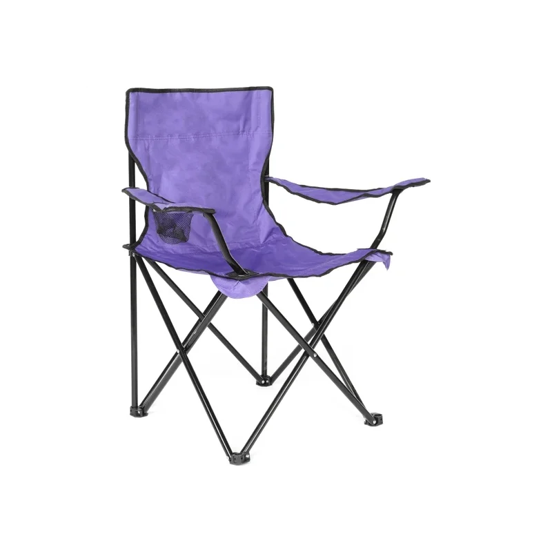 Camping  Picnic Beach Chair With Carrying Bag  Purple Colour Foldable