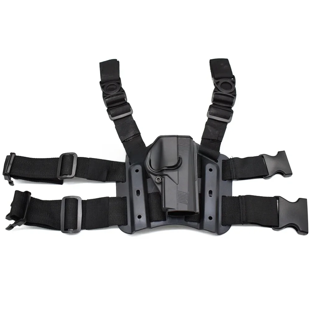 Holster tactique de jeu de chasse, étui de jambe de survie, tir en plein air, droitier, Beretta