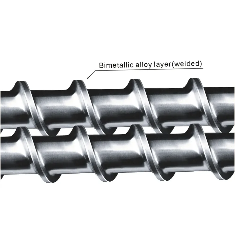 カスタム高精度窒化射出ねじ 耐食性プラスチック成形業界向けカスタマイズ加工サービス