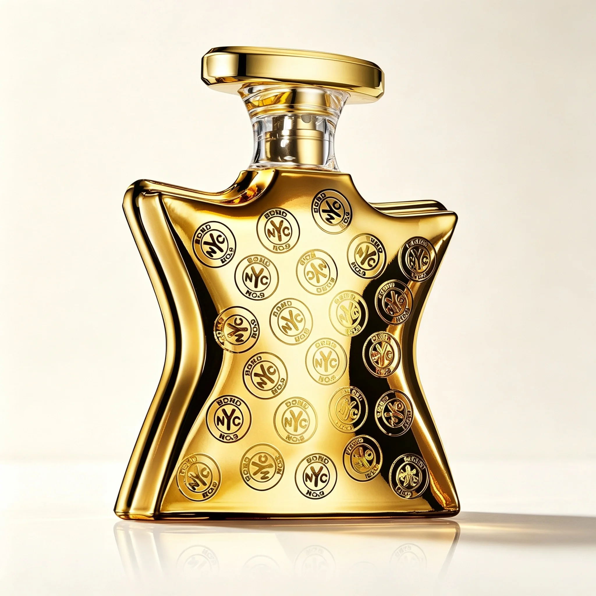Perfume Fragrance Logo - Long Lasting Luxury Golden Amber Unisex