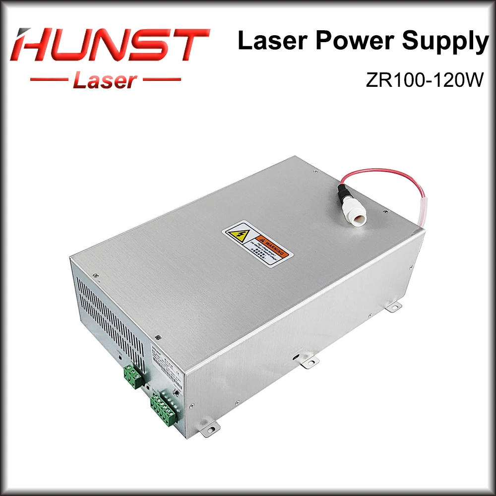 

HUNST ZR-120W лазерный источник питания для 100 Вт-120 Вт Co2 стеклянная лазерная трубка гравировальная и режущая машина 2 года гарантии.