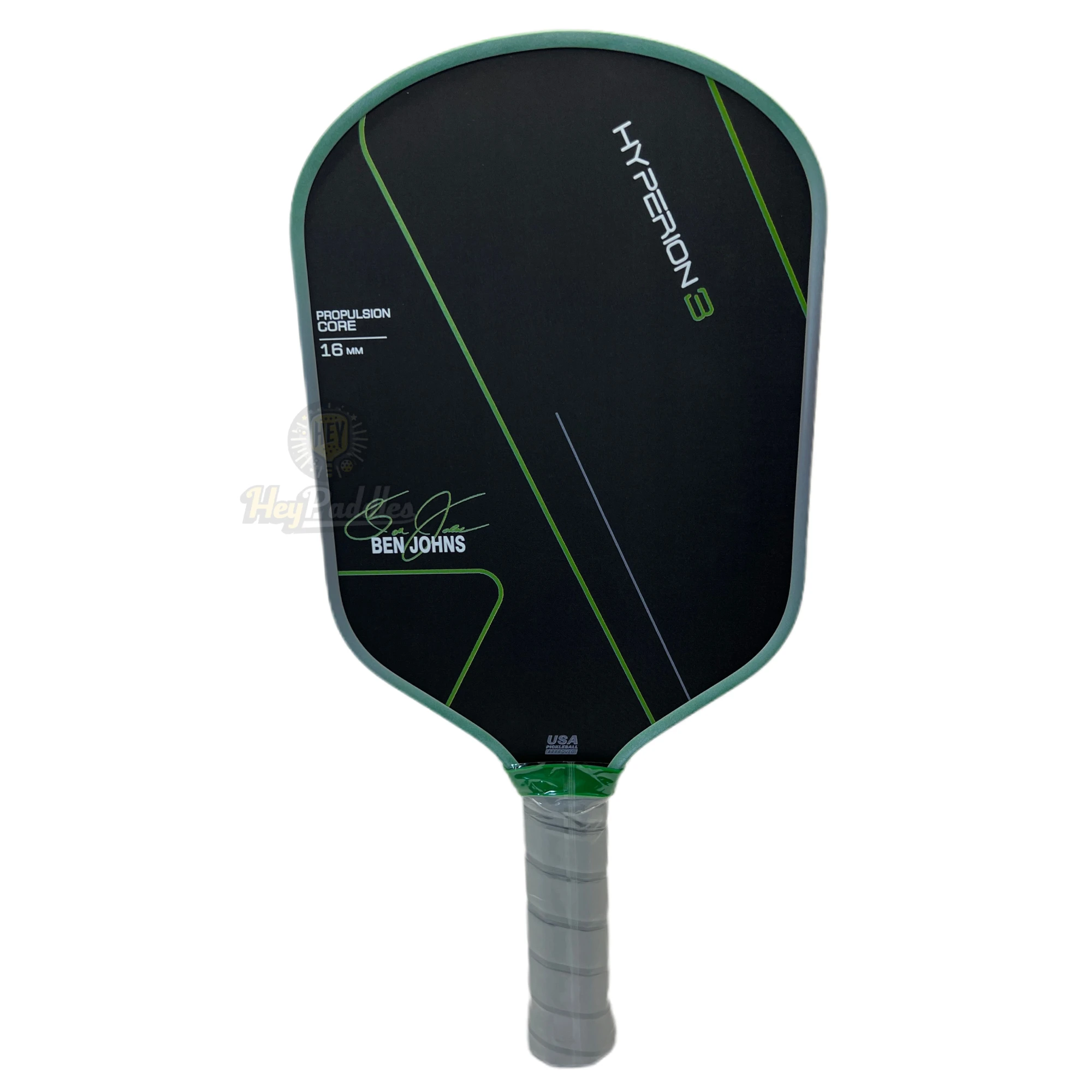 Raqueta de Pickleball Hyperion 3 termoformada T700 fibra de carbono cruda Unibody 16mm polímero Gen 3 núcleo de propulsión raqueta de Pickleball