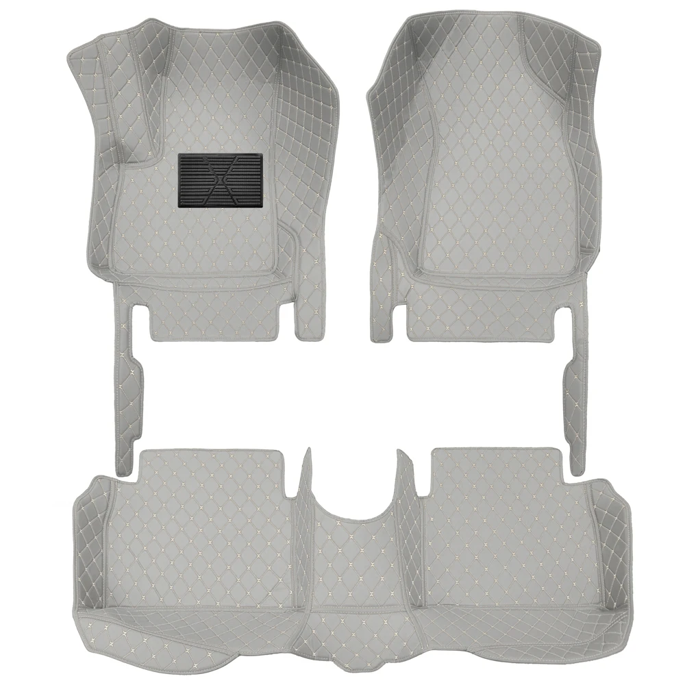 

Кожаные автомобильные коврики для Dodge Challenger 2015-2019 (aisle 16 см) Автомобильные коврики Подушечки для ног Интерьер