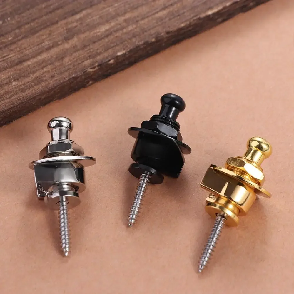 Serrures JEStrap électriques à tête ronde, clou JETail, bouton JEStrap, épingles de basse, alliage