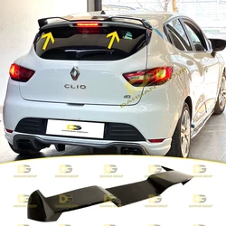 Renault Clio 4 2012 - 2019 RS Style Rear Roof Spoiler Wing Raw or Painted High Quality ABS Plastic Reno Trophy Clio Kit