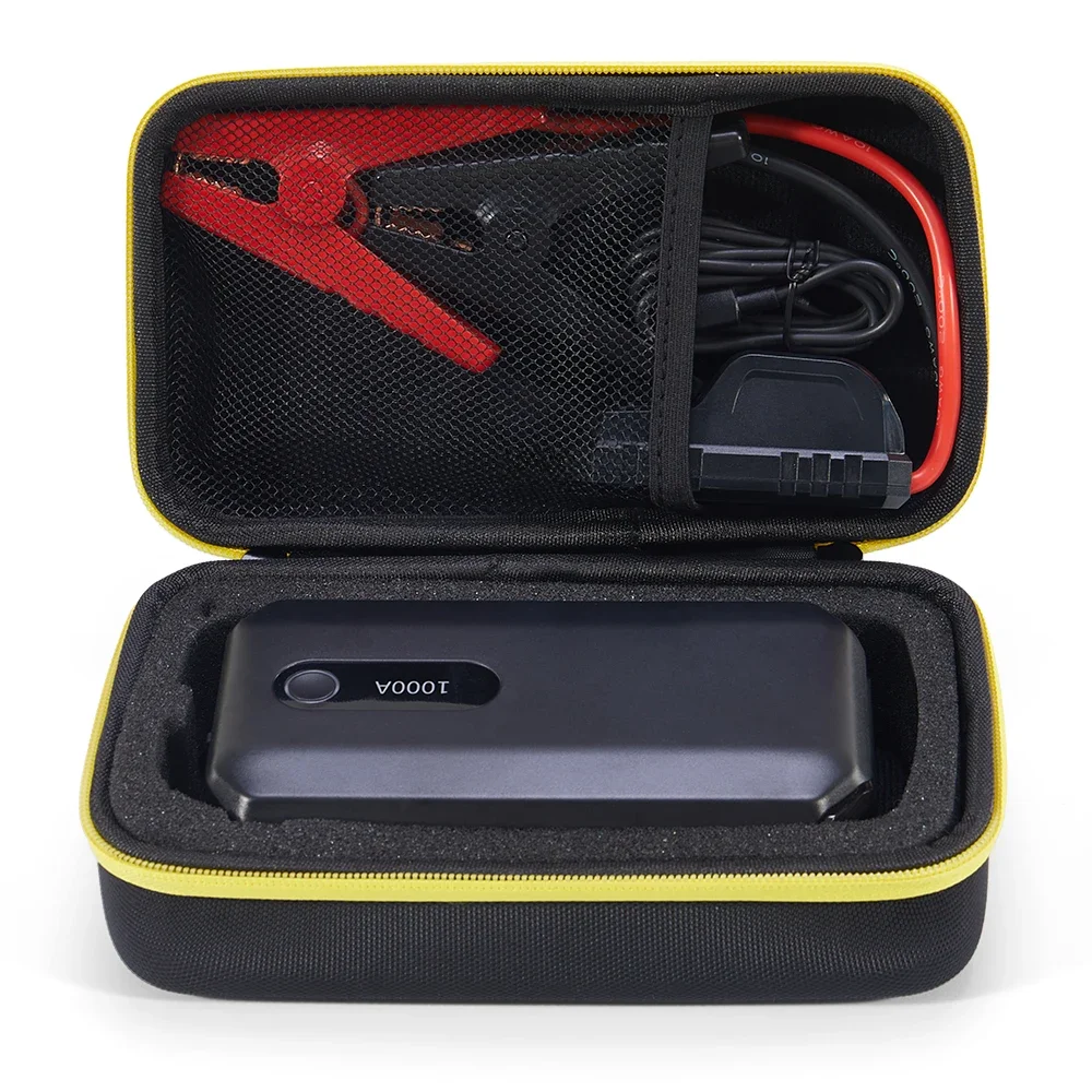 Caso de Viagem Difícil para Xiaomi Baseus, Caso EVA portátil, Carro Jump Starter Power Bank, 2000A,