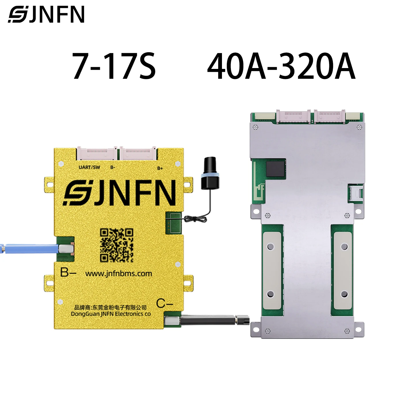Ant Bms 7-17S Smart BMS LiFePO4 Battery 8s 24V 10s 36V 16s 48V 40A-320A with Bluetooth Li-ion 18650 Power Battery