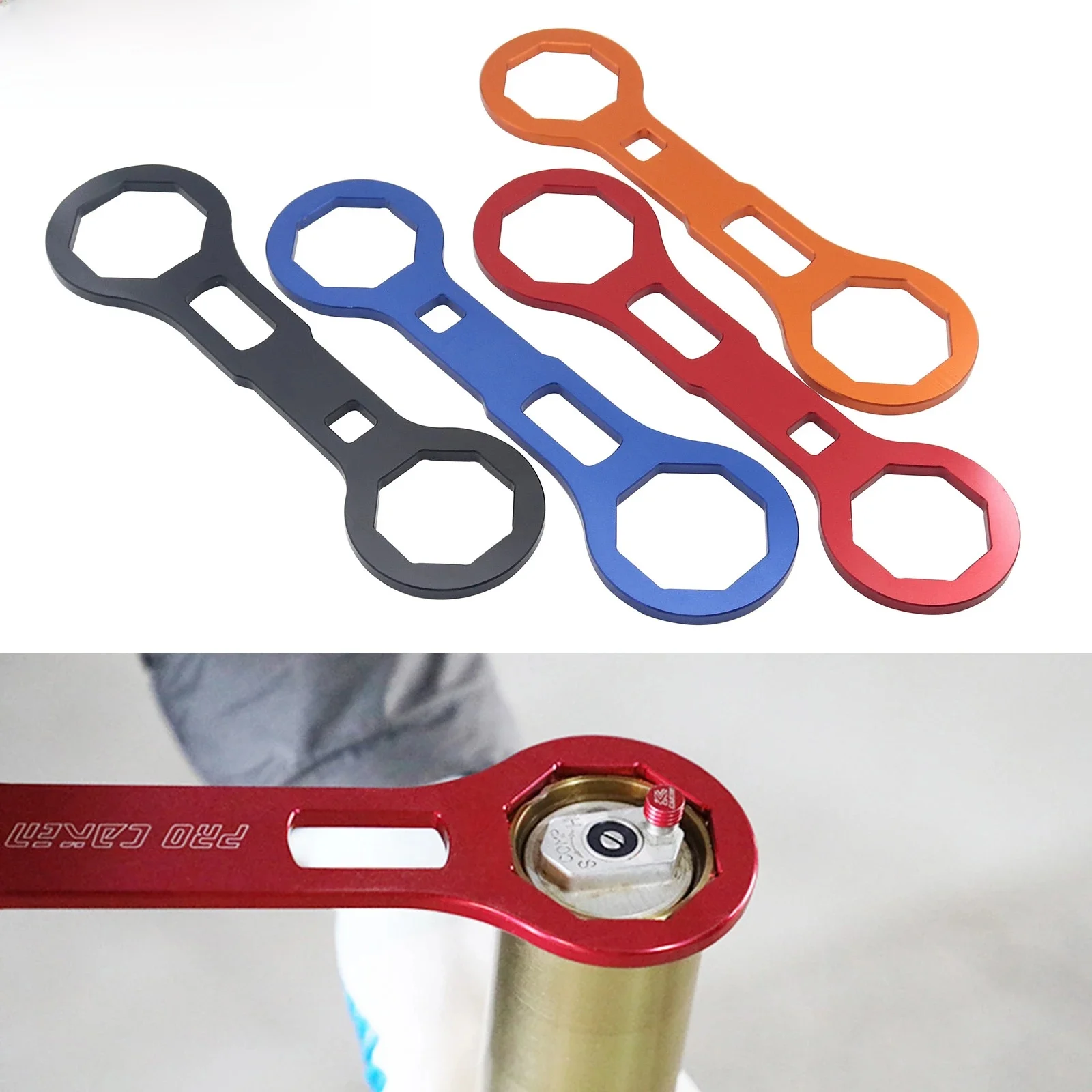 AliExpress NONE Motorcycle 46mm-50mm Shock Absorber Adjustment Wrench For KTM HUSQVARNA HONDA KAWASAKI SUZUKI YAMAHA Dirt Bike Universal