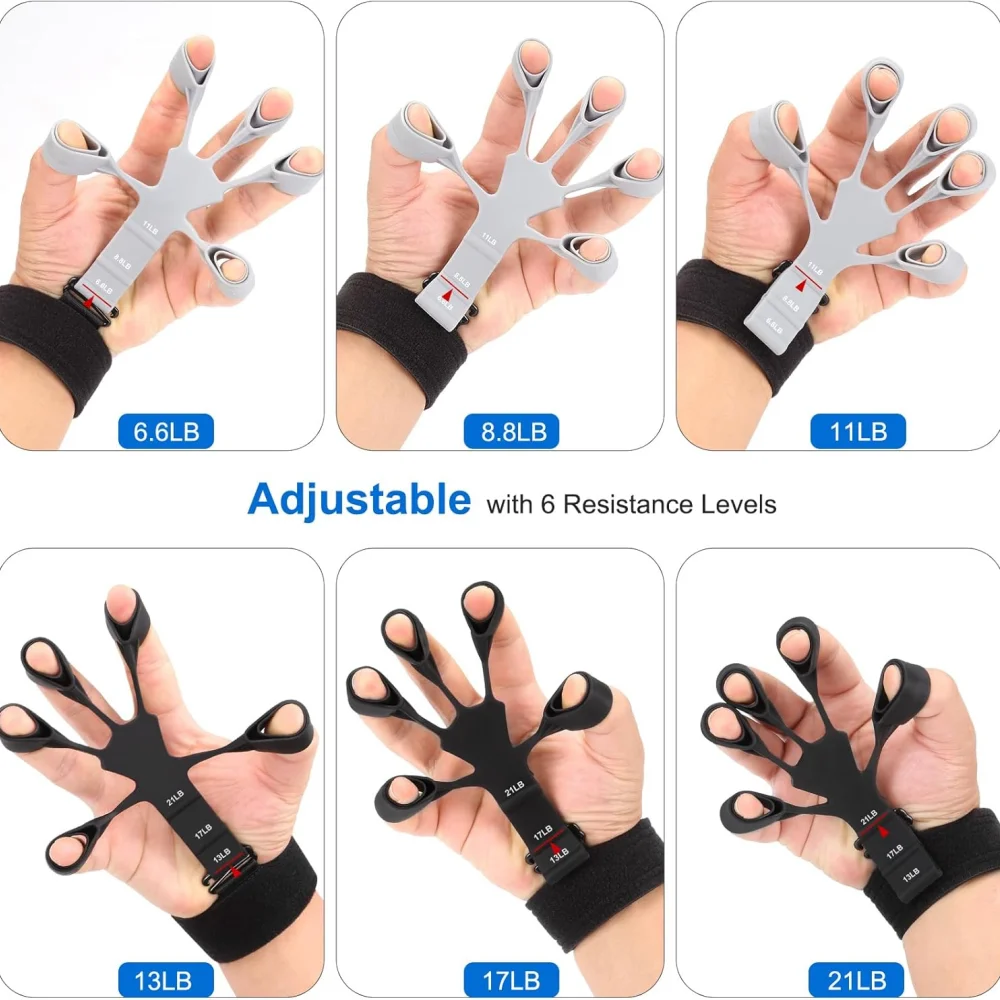 جهاز تدريب اليد، زيادة قوة الإمساك، جهاز تدريب الساعد، جهاز تدريب الأصابع، جهاز تدريب قوة القبضة #4