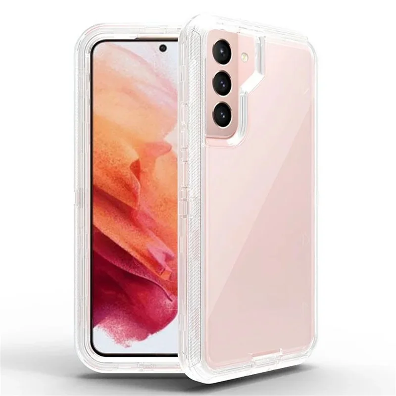 Coque pare-chocs hybride transparente antichoc 3 en 1, pour Samsung Galaxy S25 S24 S23 S20 S22 S21 Ultra S10 S8 S9 PLUS Note 20 10 8 9