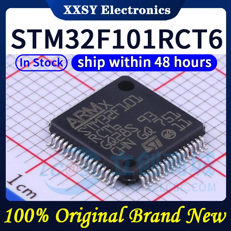 新しいstm32f101c8t6 stm32f101cbt6 stm32f101rbt6 stm32f101rct6 stm32f101ret6 stm32f101vct6 stm32f101vbt6 stm32f101zct6