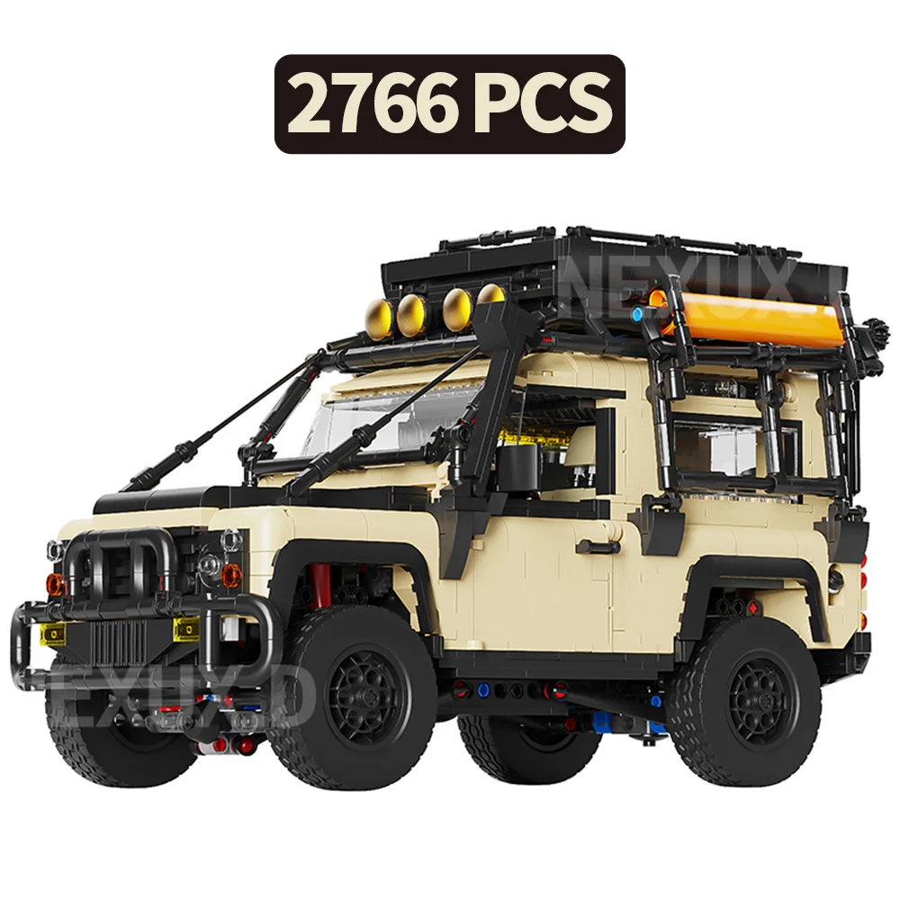2766PCS Technische Camping Auto Model Bouwstenen MOC Stad Apv Vrachtwagens Bricks STEM Speelgoed voor Kinderen volwassenen Geschenken