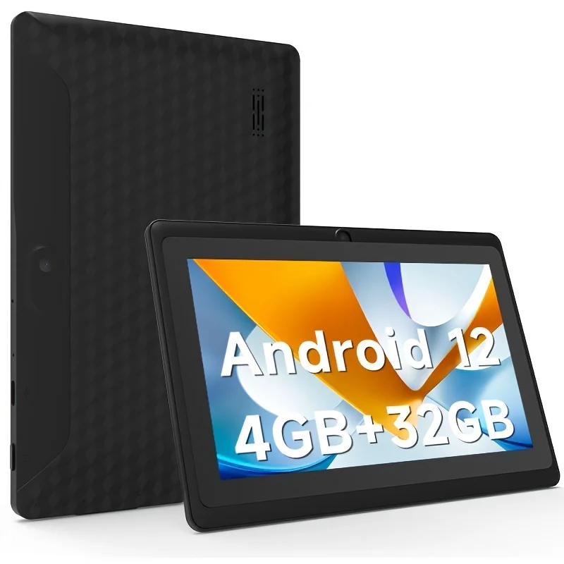 Android Tablet 7 Inch, Android 12.0 Tableta 32GB Storage 512GB SD Expansion Tablet Processor 1024x600 IPS HD Touch Screen Dual C