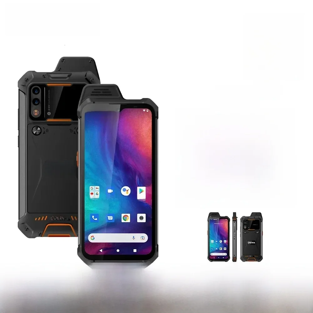 UNIWA W999 ATEX wodoodporne smartfony Walkie Talkie Helio G99 Octa Core 8GB + 128GB 6.3 Cal FHD 5000mAh Andriod telefon komórkowy NFC — zdjęcie produktu 7