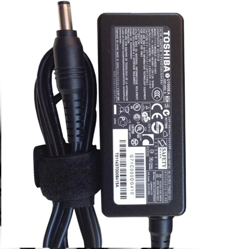 Toshiba 19V 2.37A 45W 100% Original Power Adapter for Portege PA5177U-1ACA, 5.5*2.5mm