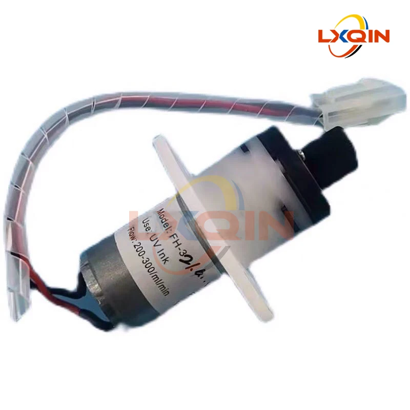 Imagem -04 - Bomba Peristáltica uv 24v 3w Fh3200 ml Min da Bomba da Tinta de Lxqin 300 para a Bomba Branca da Circulação da Tinta da Impressora a Jato de Tinta