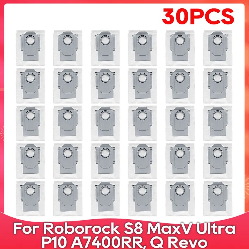 

Compatible For ( Roborock S8 MaxV Ultra, P10 A7400RR, Q Revo, Qrevo Pro, Qrevo MaxV, Qrevo S, Qrevo Plus ) Dust Bag Accessory