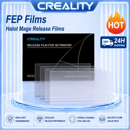 Creality 5Pcs Películas Fep Halot Mage Para Impresoras 3D