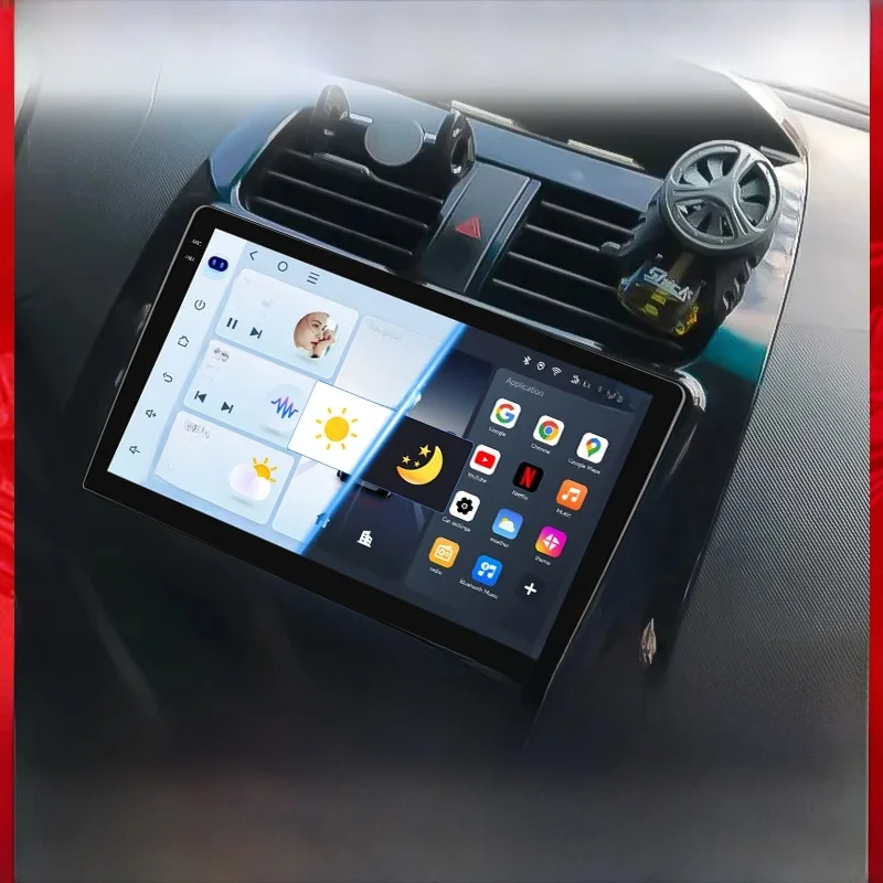 9" Android 13 Car Stereo Radio dla Chevrolet Spark Beat Matiz Creative 2010 - 2014 Carplay Multimidia Odtwarzacz wideo Jednostka główna — zdjęcie 2