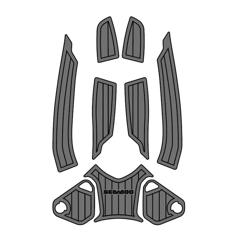 

Customed Jet Ski Mats Non-Slip Durable EVA Marine Traction Pads For SeaDoo RXT RS260 | Wake pro rhombus texture