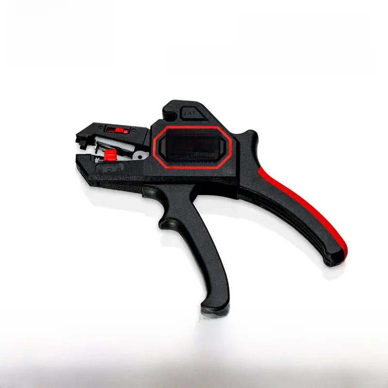 KNIPEX 12 62 180 Automatic Insulation Stripper Cutter  7 Inch Lightweight Adjustable Length Stop from 6.0 to18.0 mm