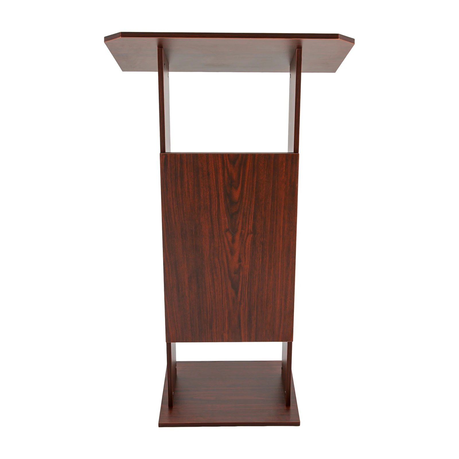 Rectangular Brown Conference Presentation Stand, Presentation Standing for Classroom, Desk for Classroom Church ,Schools