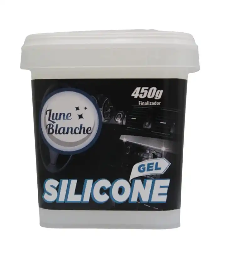 Silicone Gel Automotive Lune Blanche Renews Brightness and Protects-450g