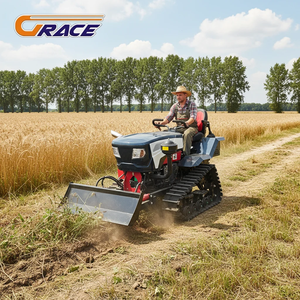 

Мини-гусеничный трактор по индивидуальному заказу, 25 л.с., 30 л.с., 35 л.с., 40 л.с., 50 л.с., с резиновыми гусеницами, гусеничный трактор для продажи