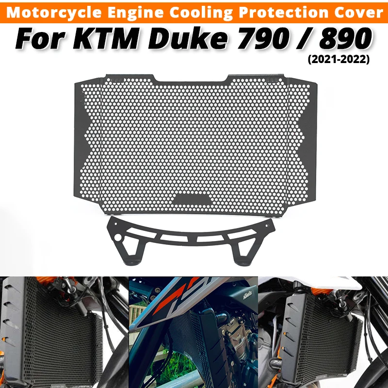 For KTM Duke 790 KTM DUKE 890 DUKR-790 DUKE-890 DUKE790 DUKE890 2021-2022 Mototrcycle Engine Cooling Protection Cover