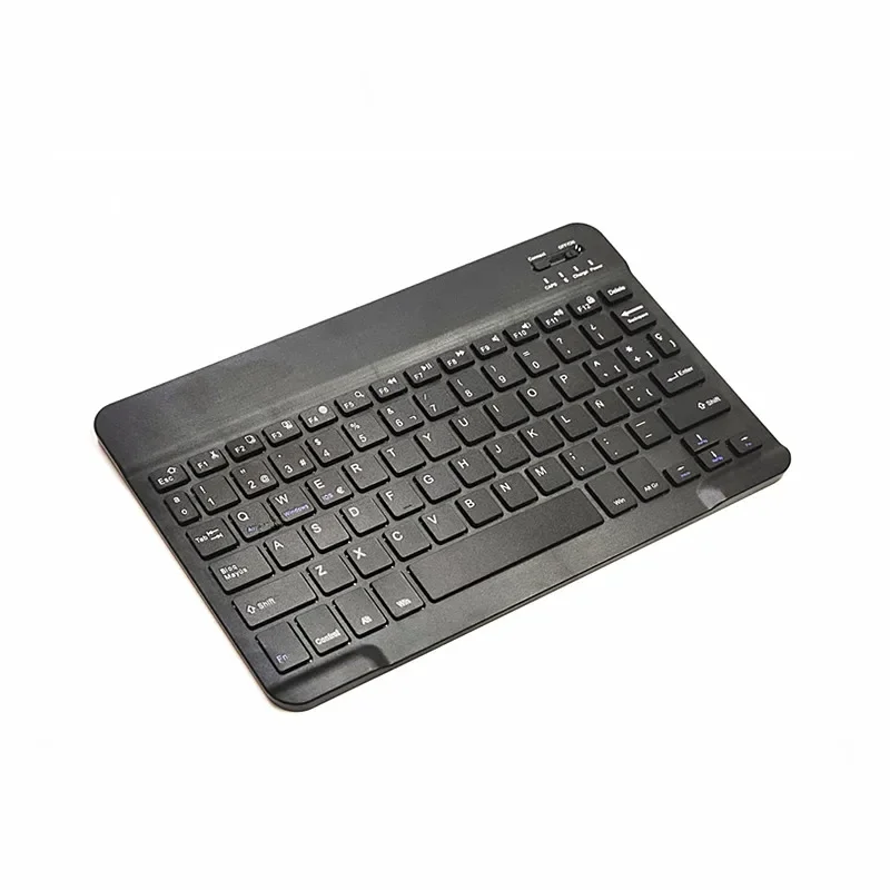 Teclado Bluetooth Sem Fio Universal, 10 ", Francês, Espanhol, Russo, Árabe, AZERTY, Tailandês,