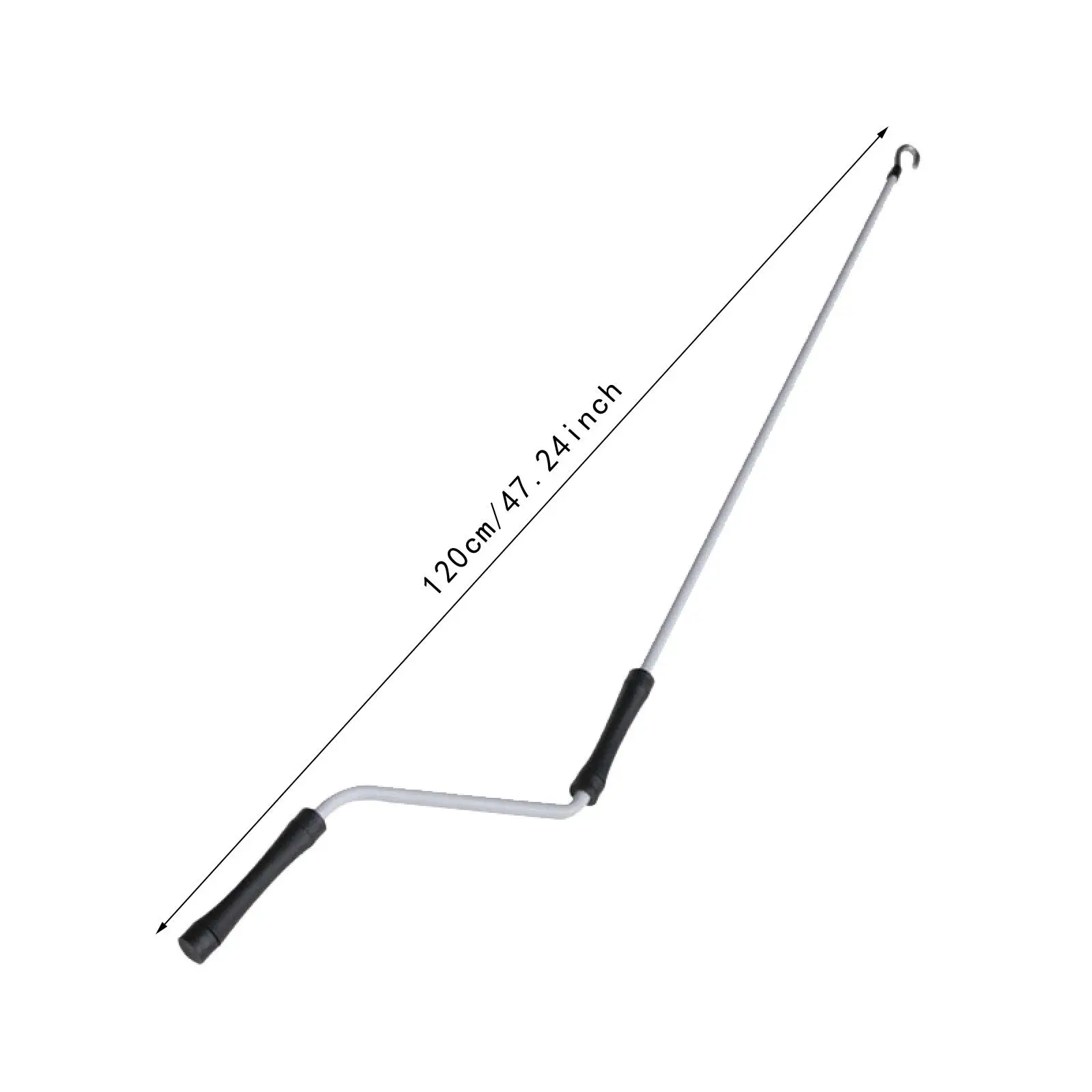 RV المظلة كرنك مقبض مع هوك 120 سنتيمتر قوي المظلة اكسسوارات المظلة المعدنية جزء ل سقف خارجي ساحة تخييم المظلة الظل