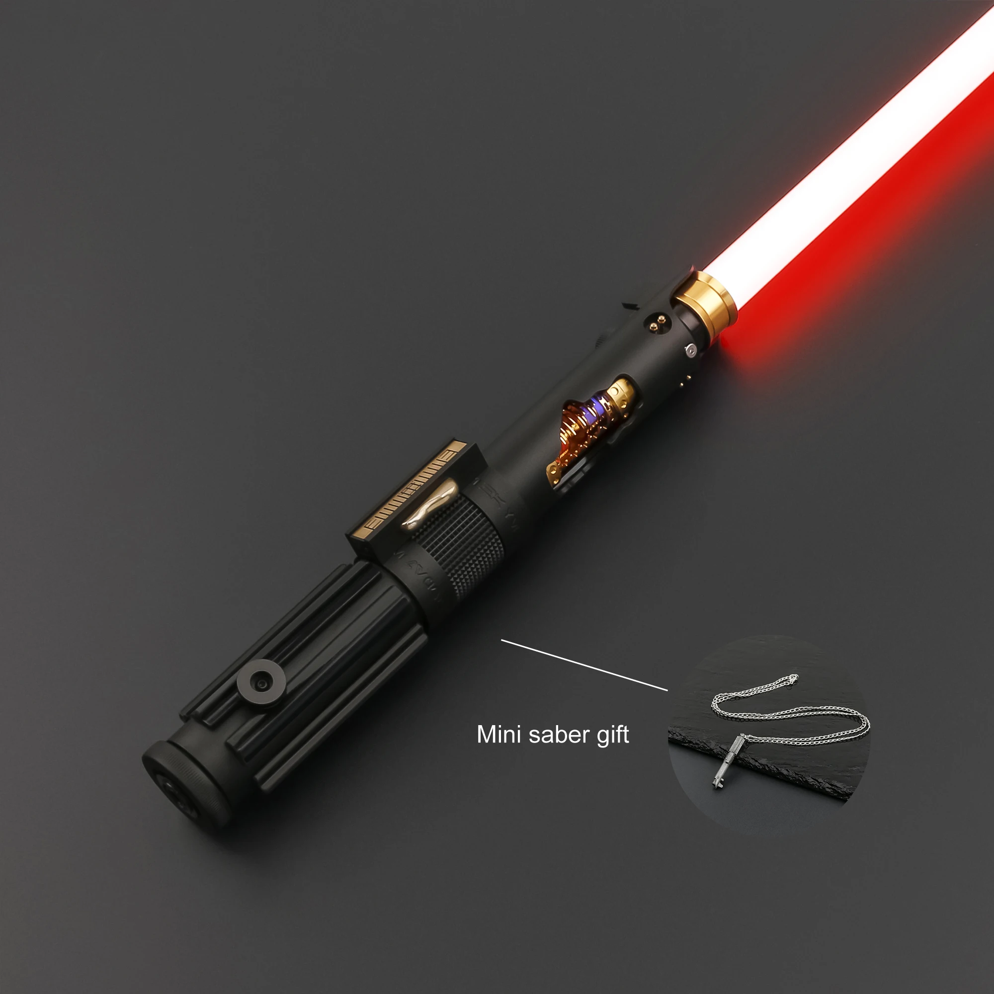 TXQ Proffie Anakin Knightfall SNV4 ดาบต่อสู้ของเล่น JEDI Smooth Swing โลหะ Lightsaber Force GLOW Light Skywalke ของขวัญเลเซอร์