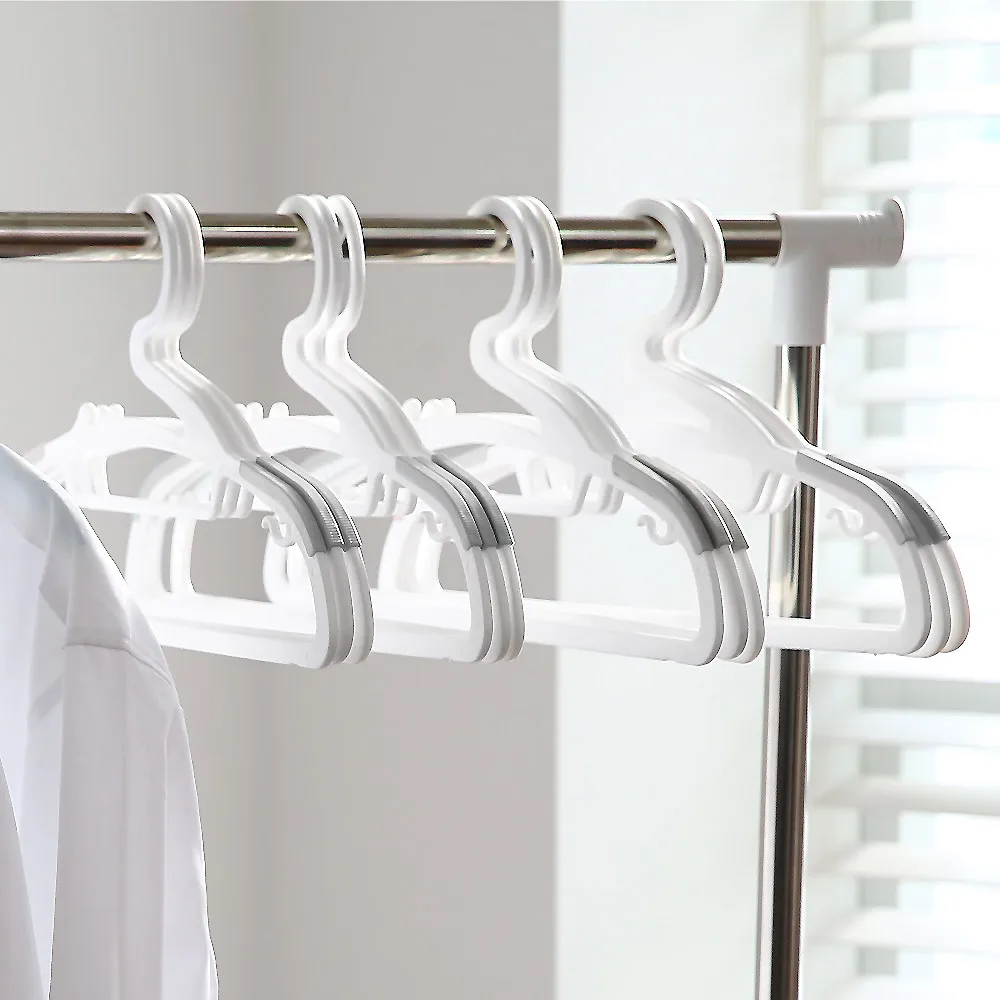 NEW 프리미엄 논슬립옷걸이40개 (화이트/블랙)