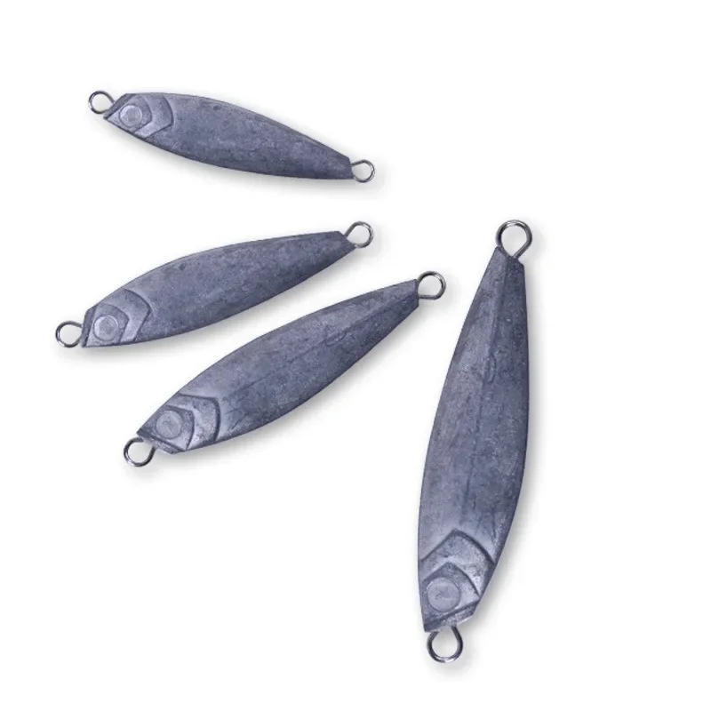 Ufishing 10g/15g/20g/30g Shore Cast Metal Jigs 1 sztuk/partia niepomalowana przynęta na ryby jiggingowej — zdjęcie 2
