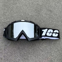 Newest 100 Motorcycle Goggles For Men Motocross Sunglasses Safety Protective MX Night Vision Helmet Goggles Driving Glasses