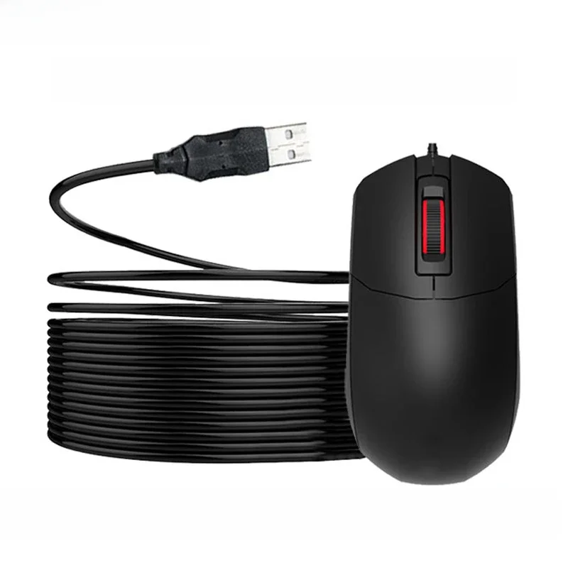 TEUCER filaire maison rallonge câble souris 2m 3m 5m haute sensibilité souris de bureau périphériques d'ordinateur