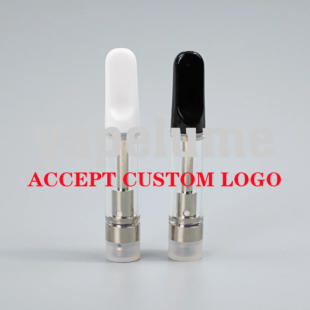 

510 Threaded Empty Cart Refill Oil Tank CCELL Disposable Vape Accessories Cartridge Accept Custom Logo Sticker Craft Silk Prints