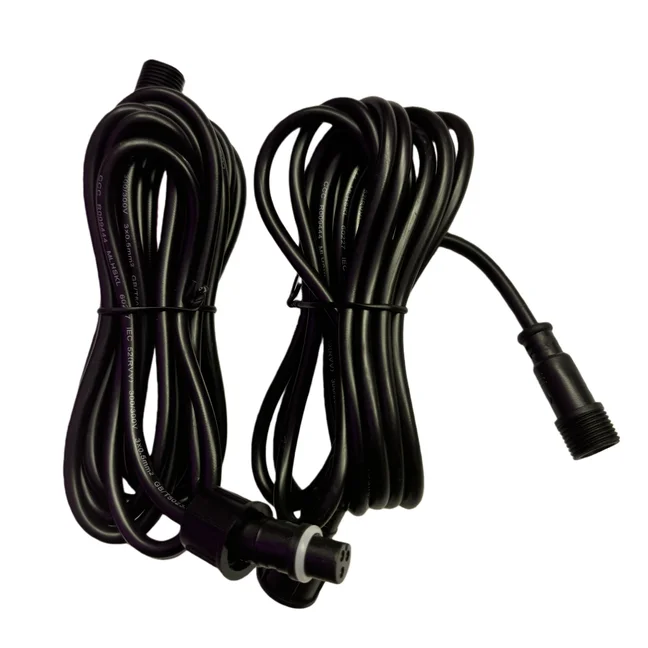 xConnect Extension Cable, with Male and Female LED Connector， X-Connector Waterproof Extension Cable Wire，IP67 for WS2811 Flood