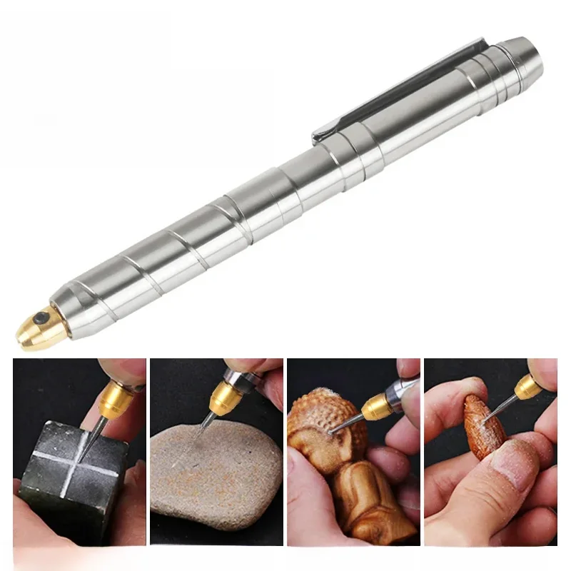 3.7V Mini Wireless Recharge Engraver Pen Cordless Rotary Tool Woodworking Engraving Pen DIY For Jewelry Metal Glass