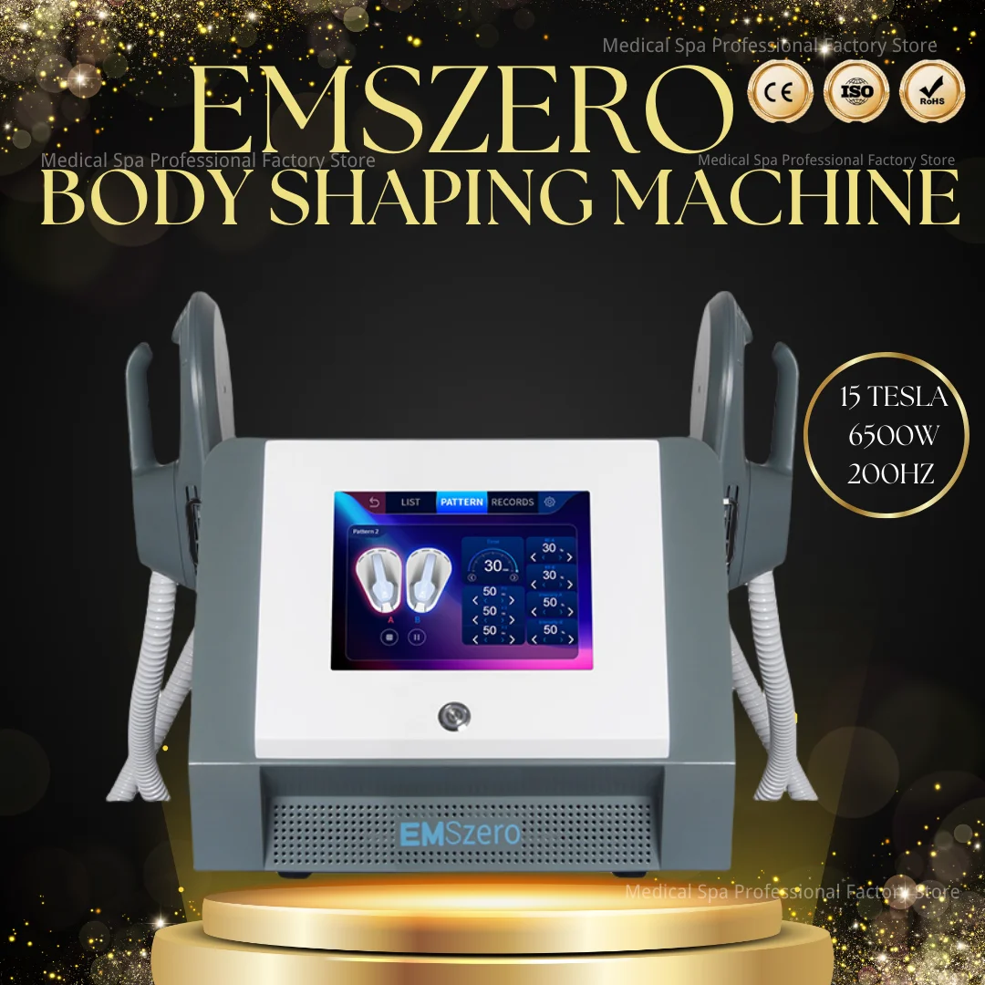 

Ems neo rf in sculpting machine 15 Tesla Emszero body sculpt machines Hi-emt Professional electromagnetic stimulation Slimming