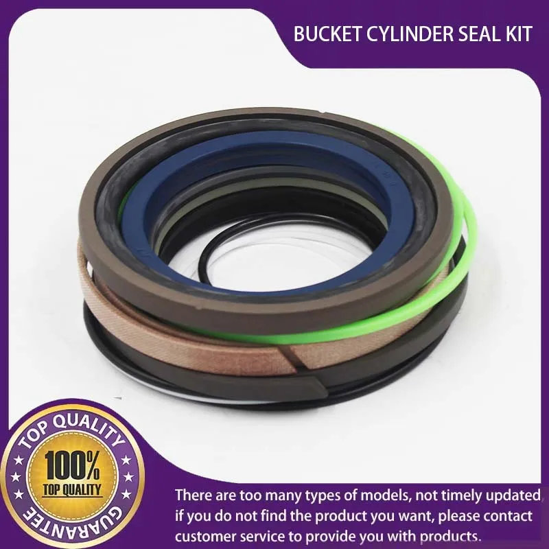 YN01V00129R300 BUCKET CYLINDER SEAL KIT FOR KOBELCO HEAVY EQUIPMENT SK200LC-6ES, SK200-6ES